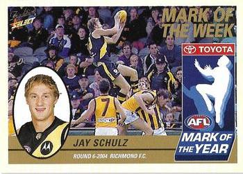 2005 Select Tradition AFL - Mark of the Week #MW6 Jay Schulz Front
